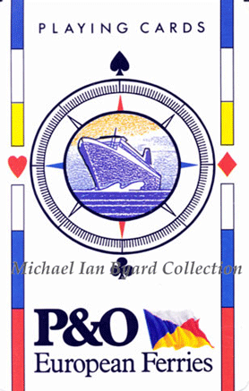 P and O Playing Cards